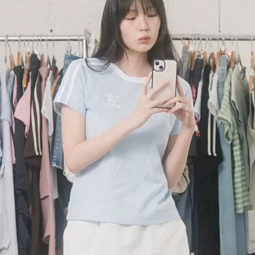 [BUNJANG] 헤비즘 하늘 반팔티 / 헤비즘 하늘 반팔티