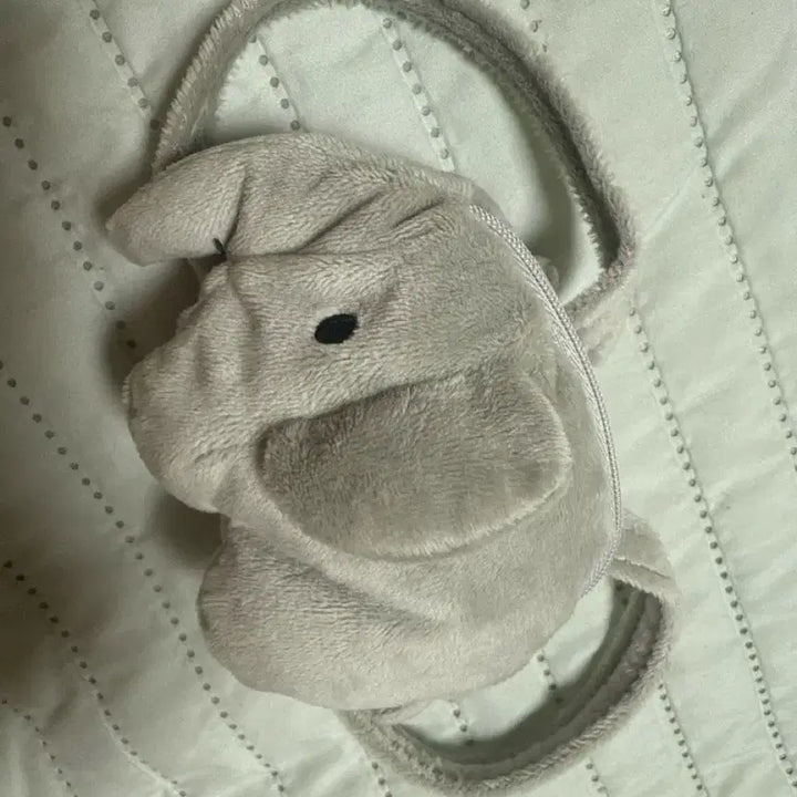 [BUNJANG] Miffy Elephant Mini Plush Pouch / 미피 코끼리 미니 인형파우치 동전지갑 등 소품 보관 새상품
