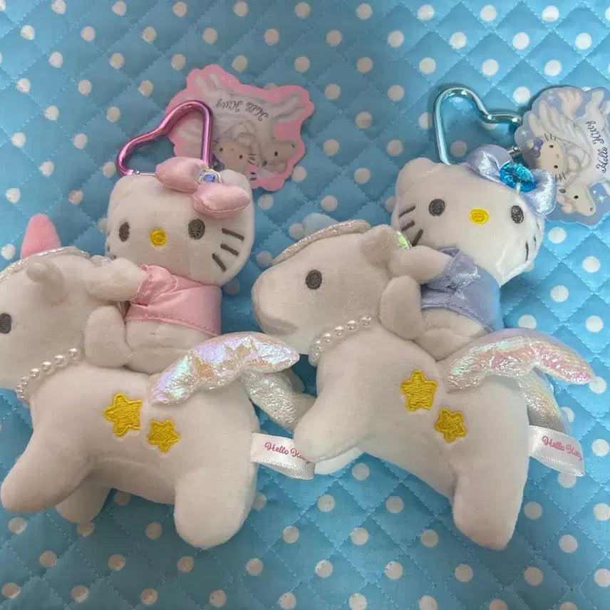[BUNJANG] Hello Kitty Unicorn Keyring / 헬로키티 유니콘 키링