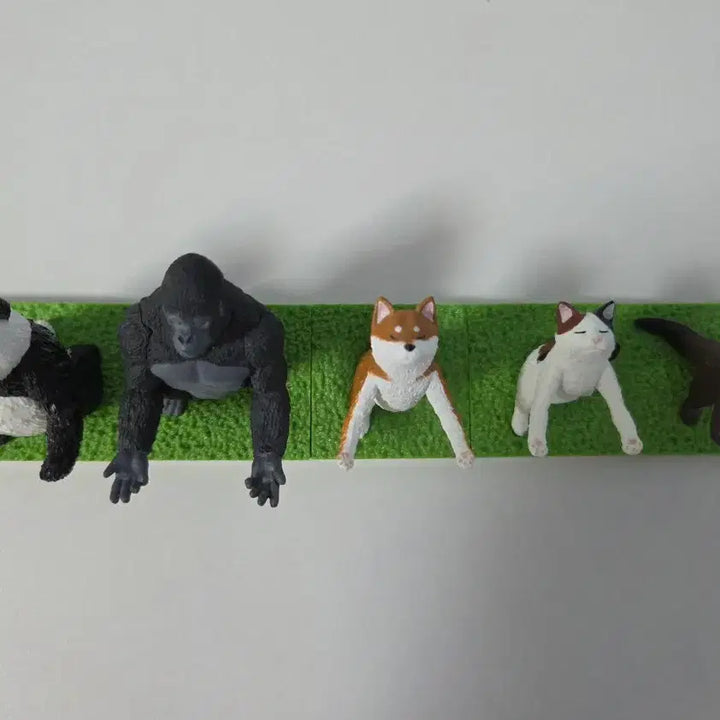 [BUNJANG] Unspecified Animal Figure Full Set / 주인님 가져왔습니다 펜홀더 가챠 풀셋) 동물 강아지 고양이 판다 피규어