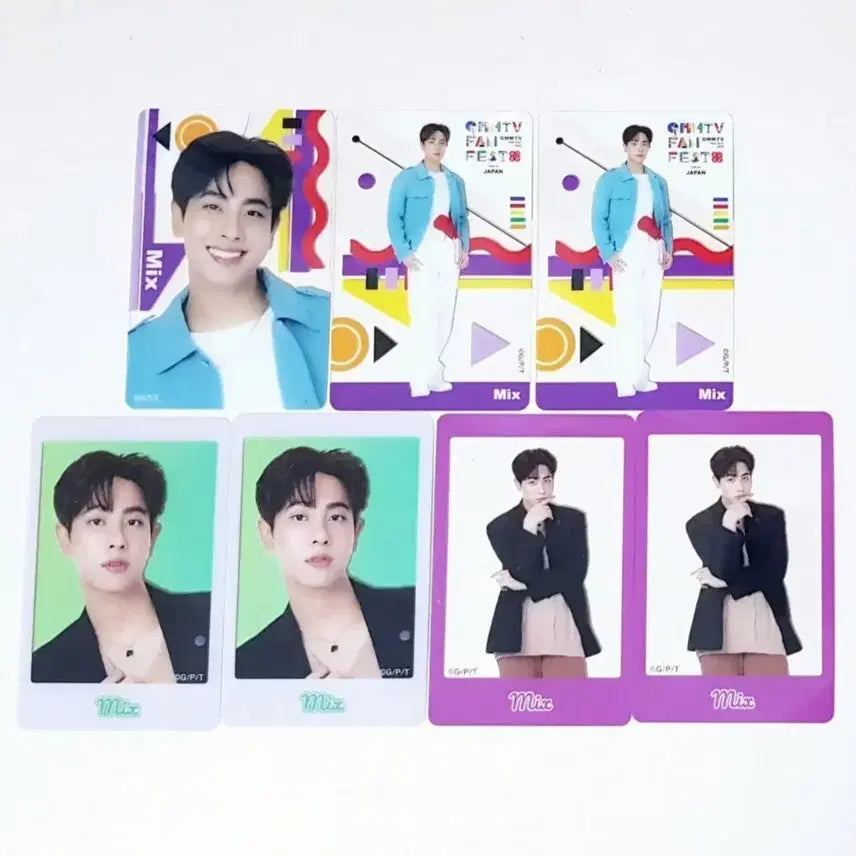 [BUNJANG] Mix Sahaphap Trading Card Set / 태국 배우 믹스 트레이딩 카드 세트 Mix