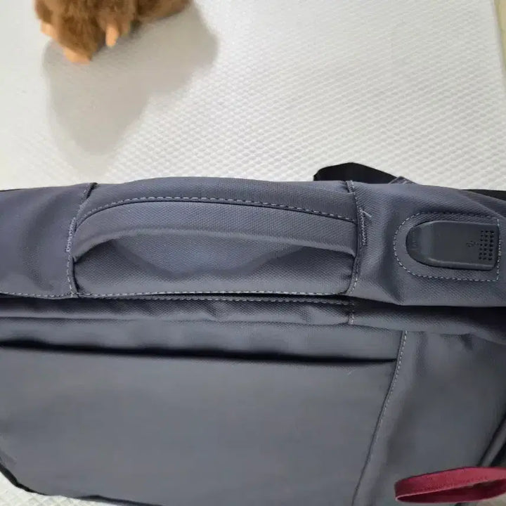 [BUNJANG] Gray Laptop Backpack / 그레이 노트북 백팩(새상품)