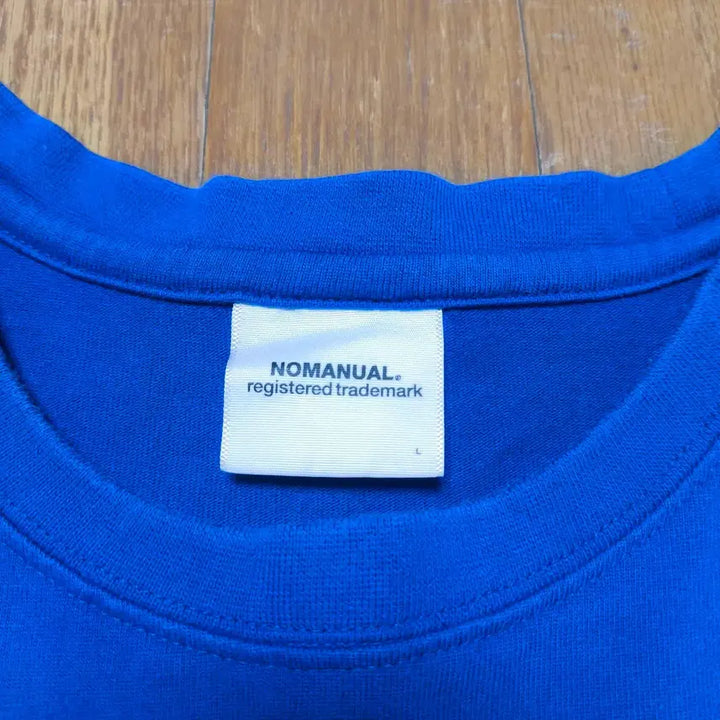 [SOLD OUT] [L] 노매뉴얼 헤비웨이트 백로고 티셔츠
