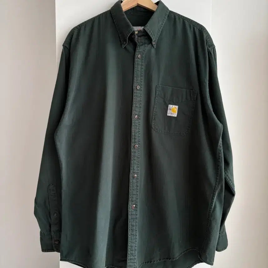 [SOLD OUT] 칼하트 딥그린 셔츠