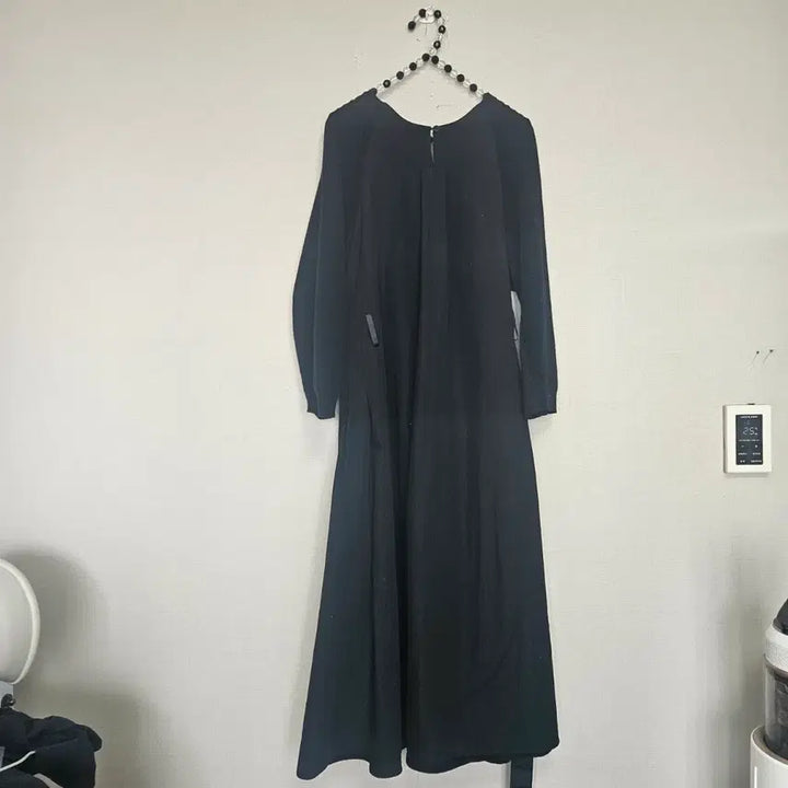 [BUNJANG] Black Layered Dress Belt Set / 블랙 레이어드 원피스 벨트 세트