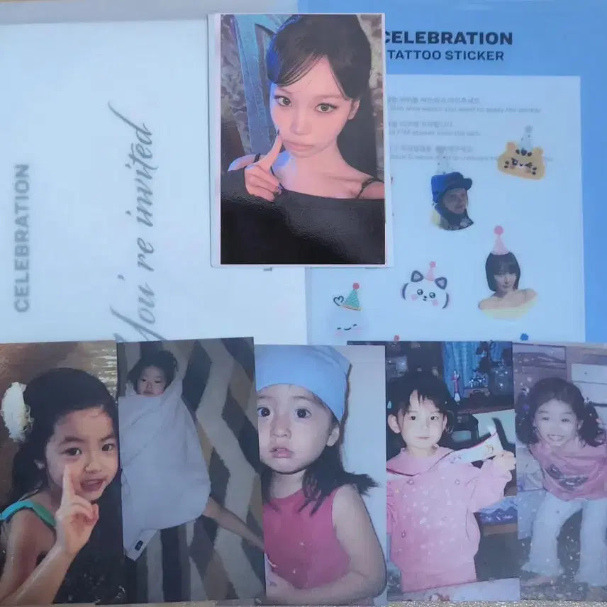 [SOLD OUT] 르세라핌 셀러브레이션 selebration 채원 공방 아기 포카