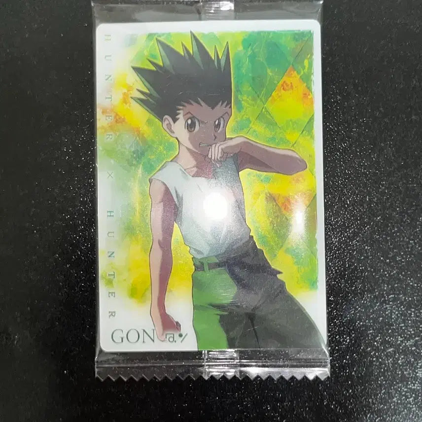 [BUNJANG] Hunter x Hunter Gon Itadagora Wafer Card (Sealed) / 헌터x헌터 곤 이타쟈가 웨하스 카드 (미개봉)