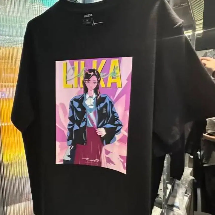 [BUNJANG] Lilka Twitch Pop-up T-shirt XL / [미개봉]HDEX 치지직 팝업 릴카 티셔츠 판매