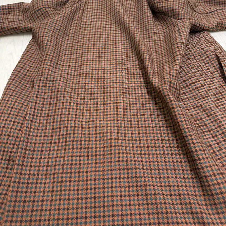 [BUNJANG] Mackintosh Houndstooth Check Wool Coat / [40] 맥킨토시 하운드투스 체크 울 코트