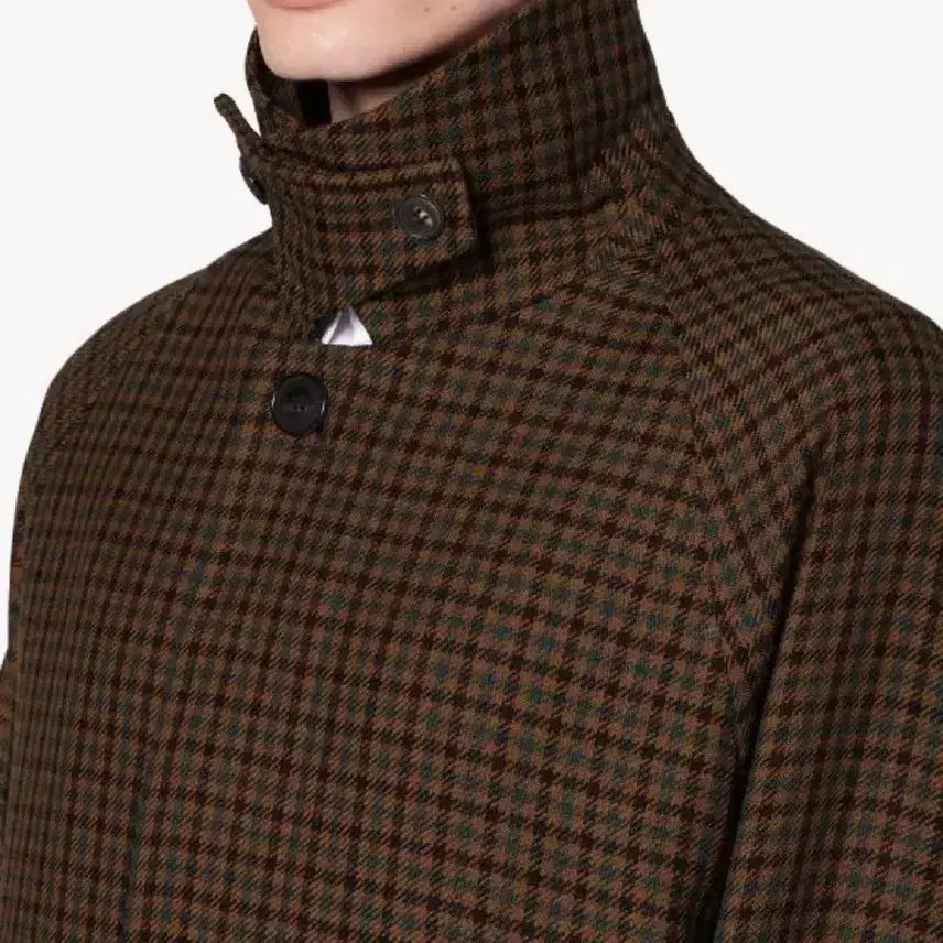 [BUNJANG] Mackintosh Houndstooth Check Wool Coat / [40] 맥킨토시 하운드투스 체크 울 코트