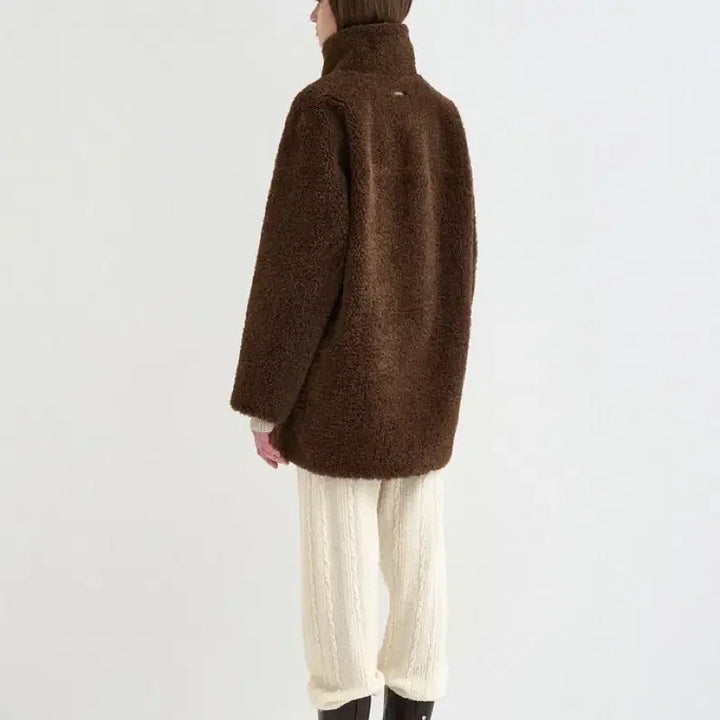 [BUNJANG] System Fur Jacket Brown Size 55 / 시스템 퍼자켓! 얼바닉30 낫띵리튼 오라리 랑방 더바넷 에토스 lfm