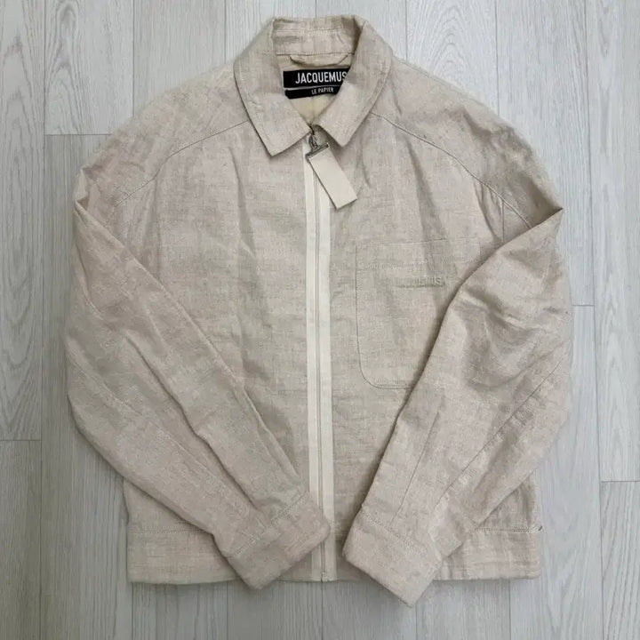 [BUNJANG] JACQUEMUS Le Papier Linen Blouson / [48]자크뮈스 Le papier 린넨 블루종