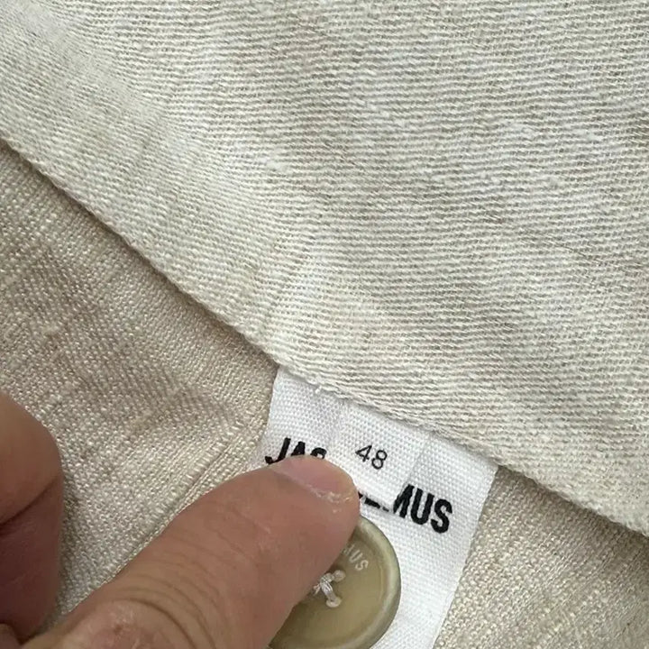 [BUNJANG] JACQUEMUS Le Papier Linen Blouson / [48]자크뮈스 Le papier 린넨 블루종