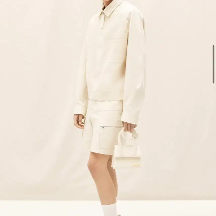 [BUNJANG] JACQUEMUS Le Papier Linen Blouson / [48]자크뮈스 Le papier 린넨 블루종