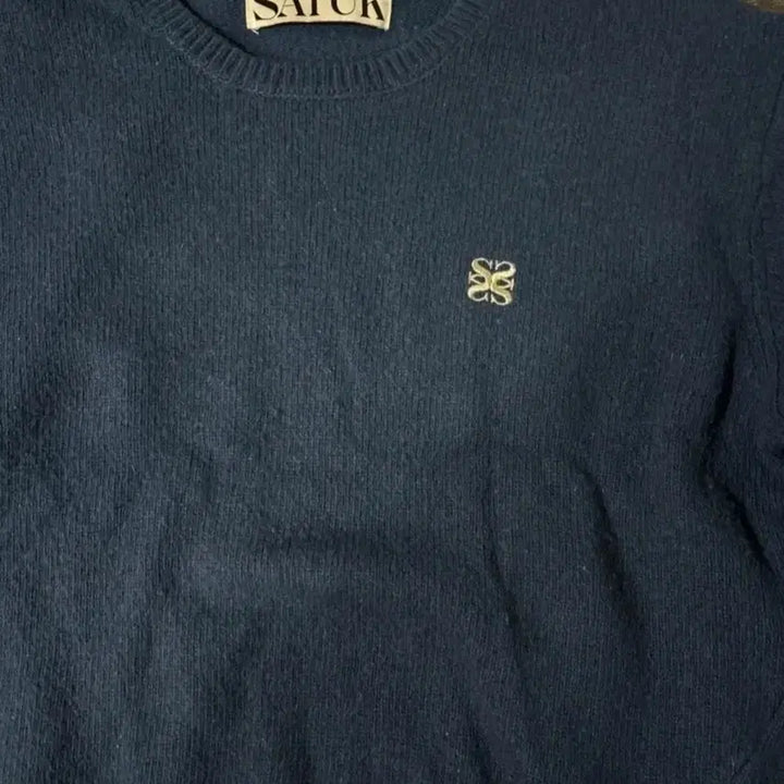 [BUNJANG] Setter Cashmere Blend Asymmetric Knit Sweater / 세터 언발란스 캐시미어 니트 네이비 팝니다