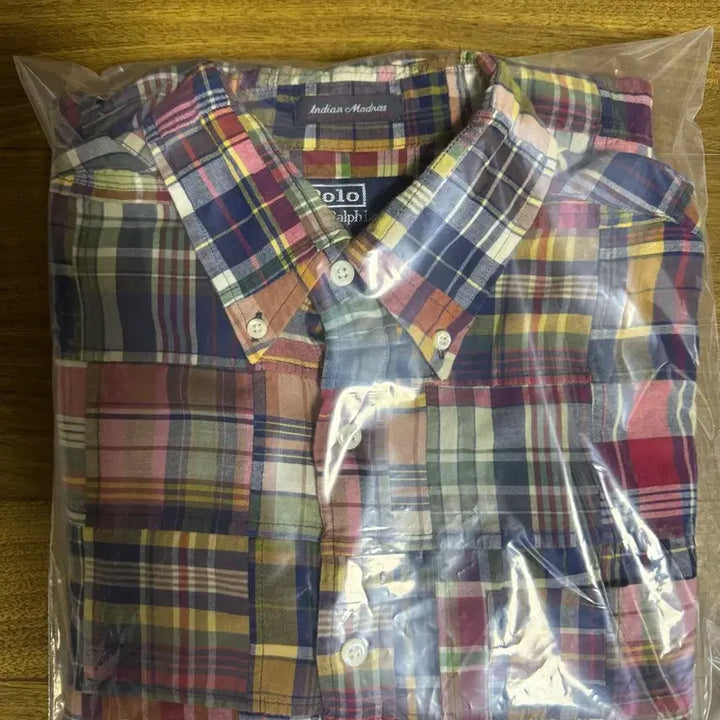 [SOLD OUT] 폴로 마드라스 패치워크 셔츠M사이즈