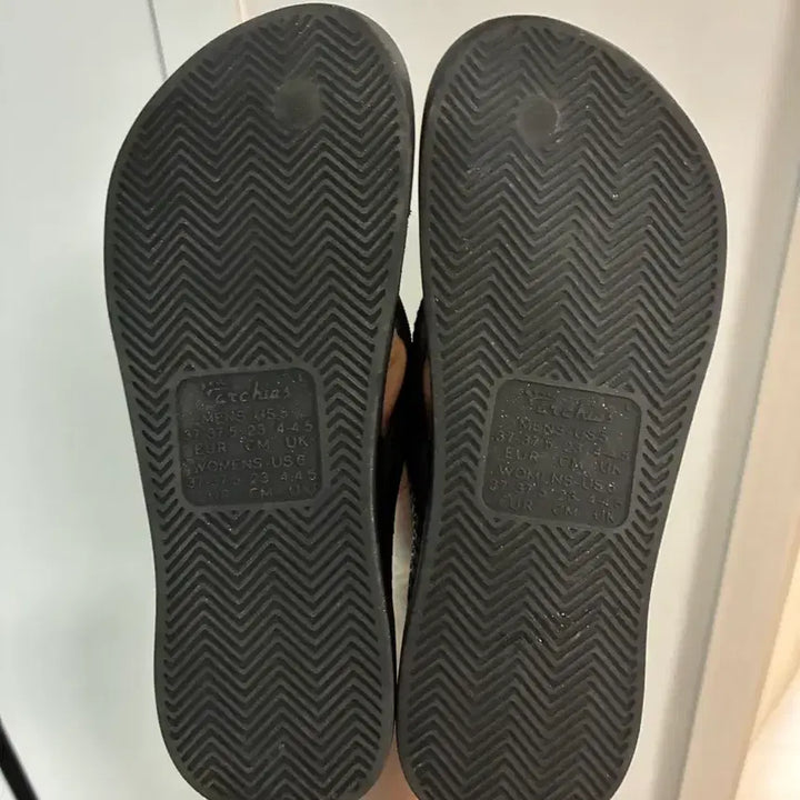 [BUNJANG] Archies Black Flip-Flop Slippers 230 / 아치스 블랙 쪼리 슬리퍼 230