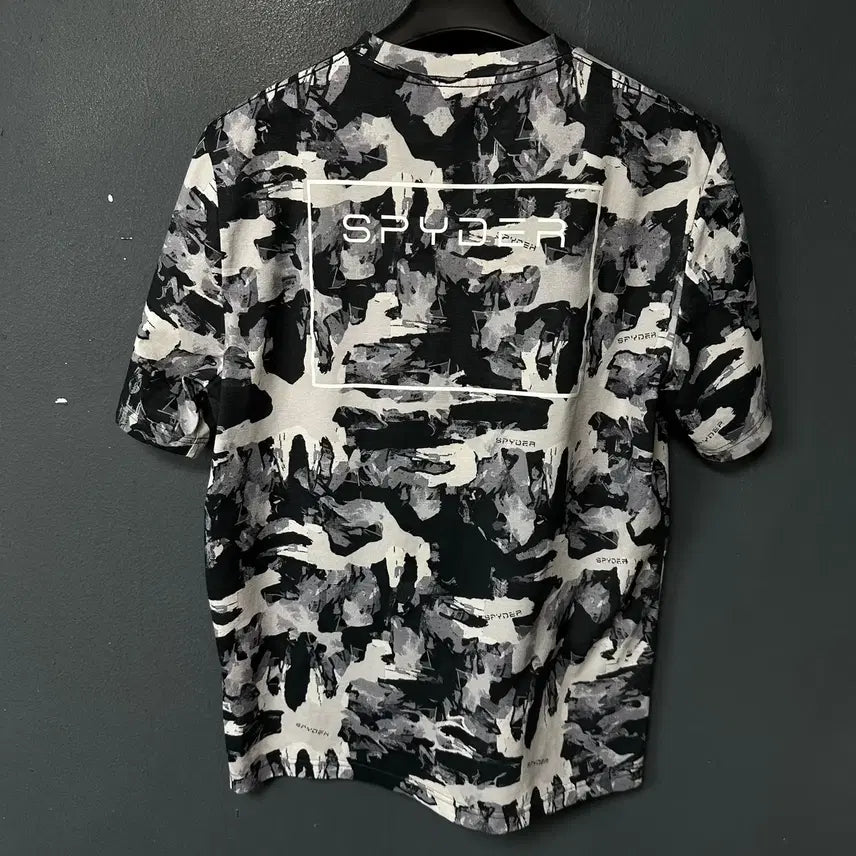 [SOLD OUT] XL 스파이더 로고 카모플라쥬 반팔 티셔츠