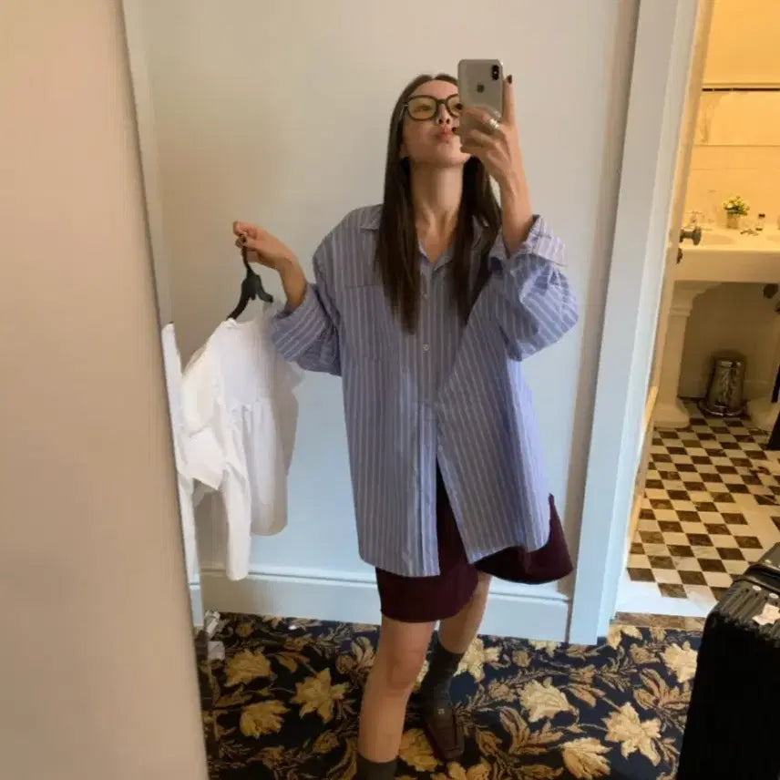 [BUNJANG] Arude Oversized Fit Shirt / 아루드 박시핏 셔츠
