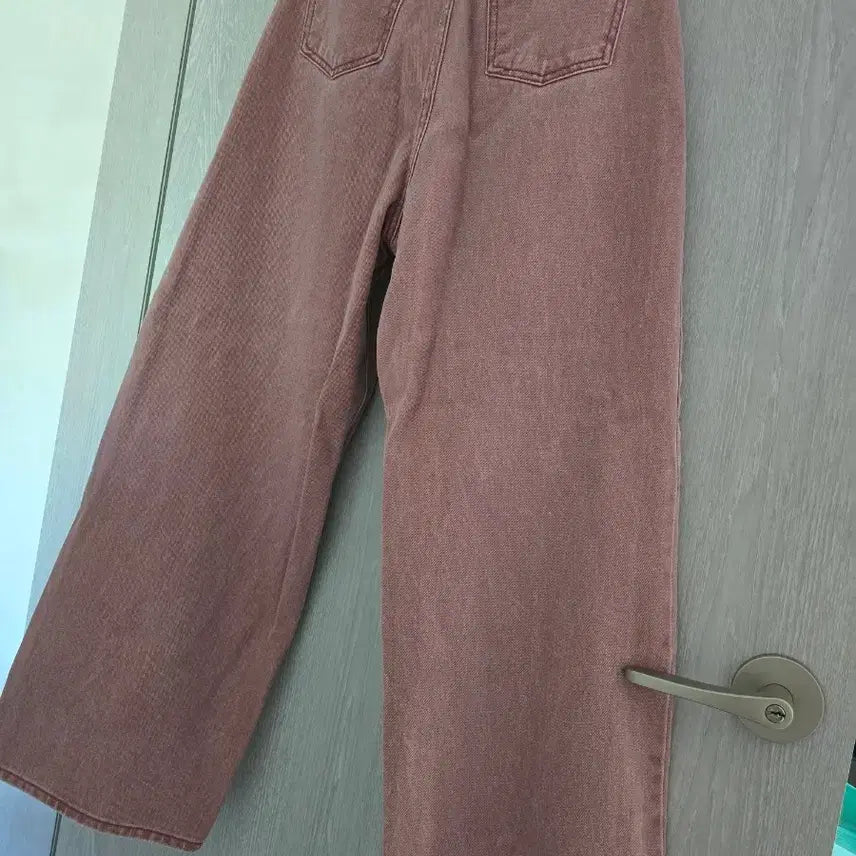 [SOLD OUT] 핑크 와이드 데님 팬츠 새상품
