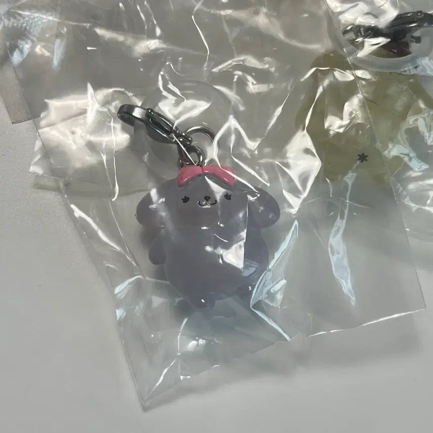 [SOLD OUT] 반다이 가샤폰 폼폼푸린 액세서리 키링 가챠 가챠 메지루시 3종 일괄