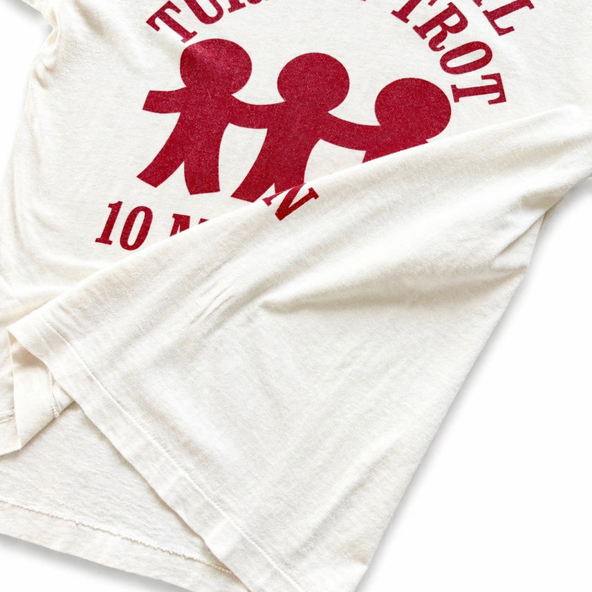[BUNJANG] Champion 70s Ringer T-Shirt / 70s 챔피온 프린팅 링거 티셔츠 M