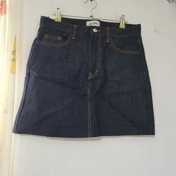 [BUNJANG] ACRO Denim Mini Skirt L / 새옷)ACRO 데님 미니스커트 L(30)