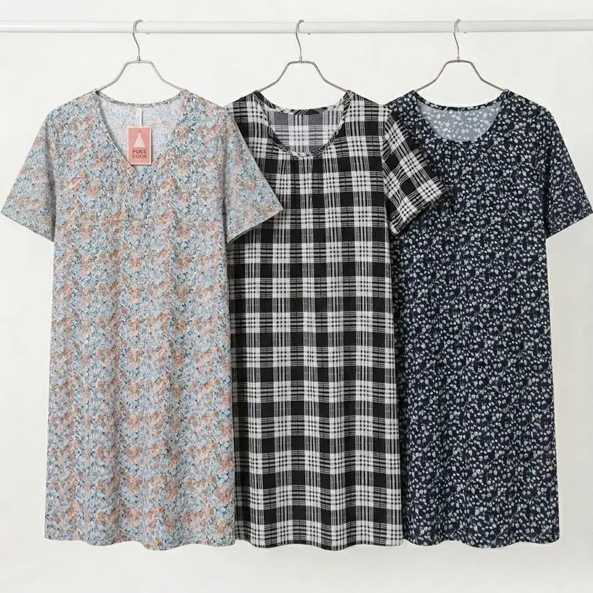 [BUNJANG] Home Wear Dress Set / **새상품 ** 홈웨어원피스 3장