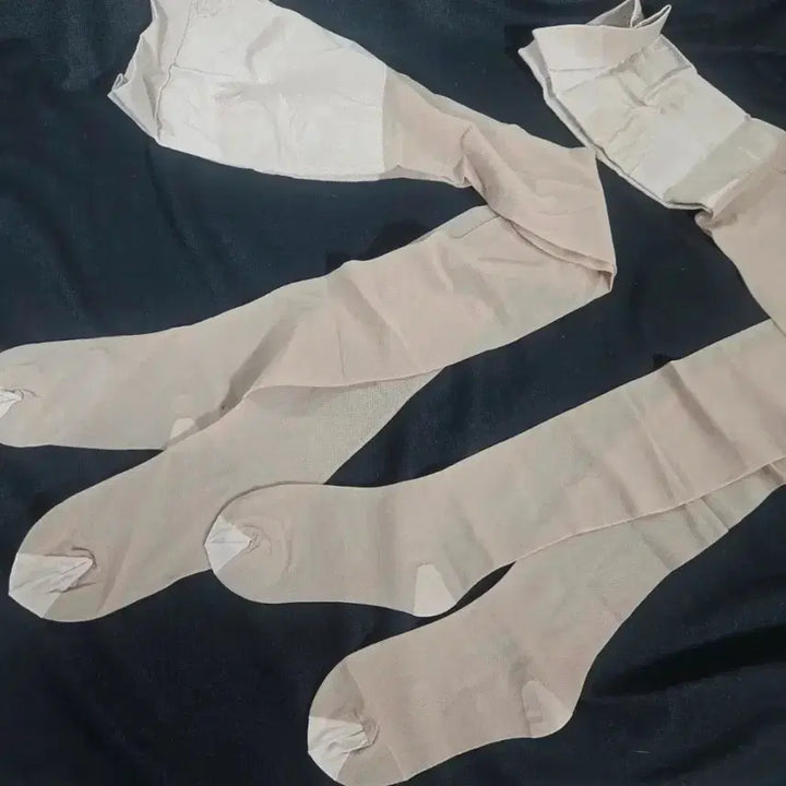[BUNJANG] Flexi Chic Sheer Compression Pantyhose (Nude, Black) / 플랙시크 시스루 압박스타킹 팬티스타킹(누드, 블랙)