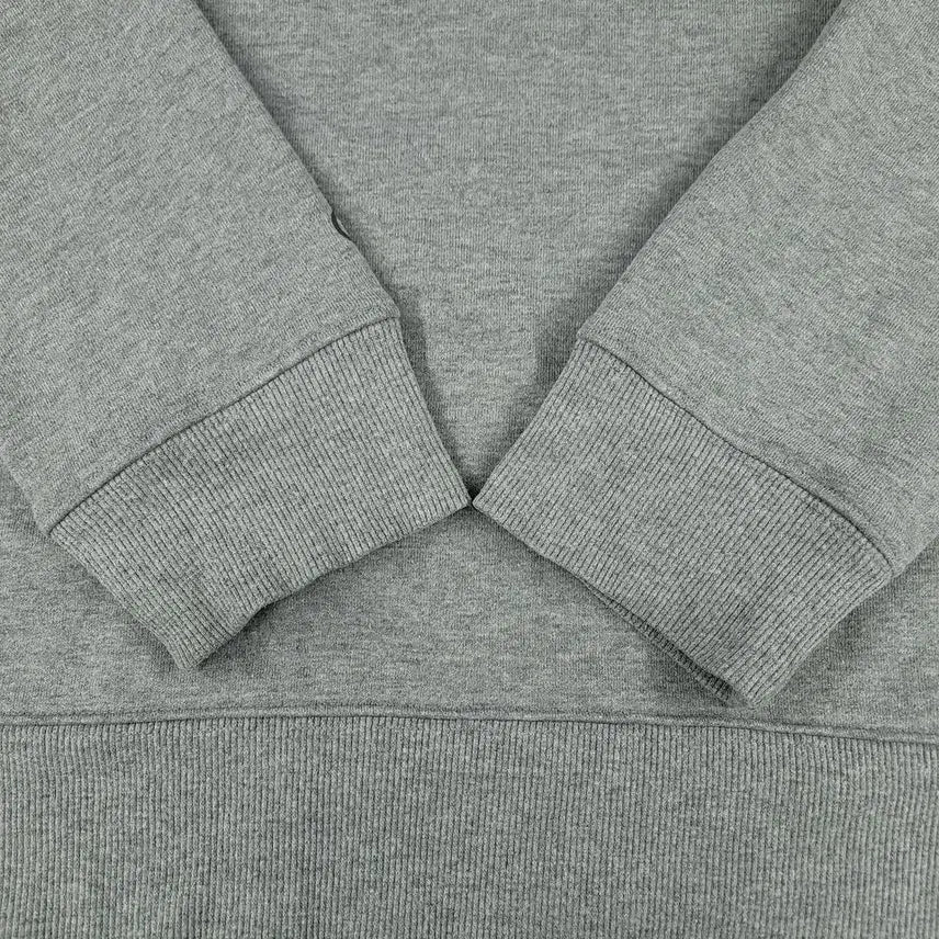 [BUNJANG] Calvin Klein Performance Cotton Blend Sweatshirt / 캘빈클라인 퍼포먼스 그레이 블랙 배색 스펠아웃 로고 암로고 코튼블렌드 맨