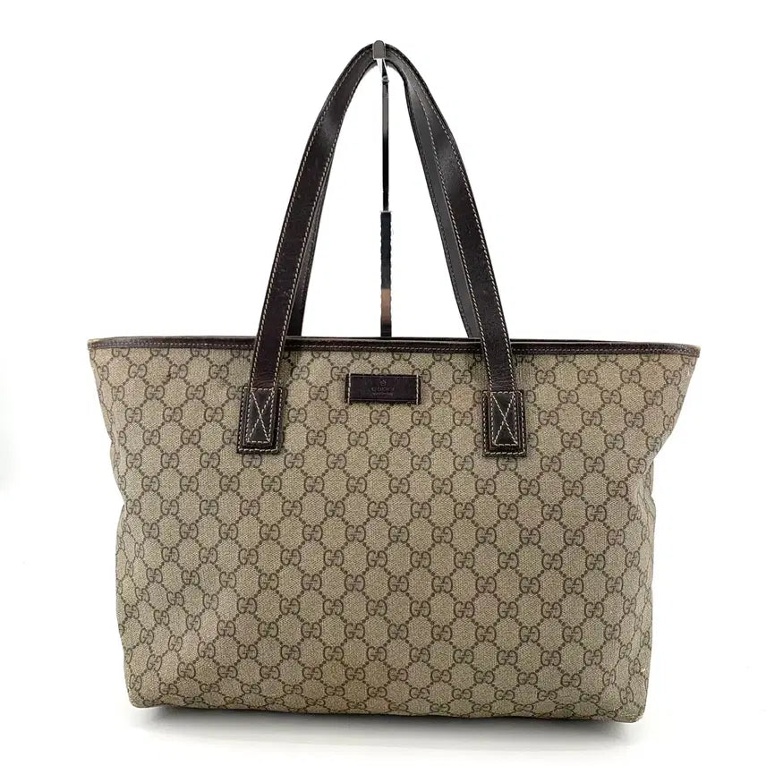 [BUNJANG] Gucci PVC Shopper Shoulder Bag / 구찌 PVC 쇼퍼백 숄더백 211137