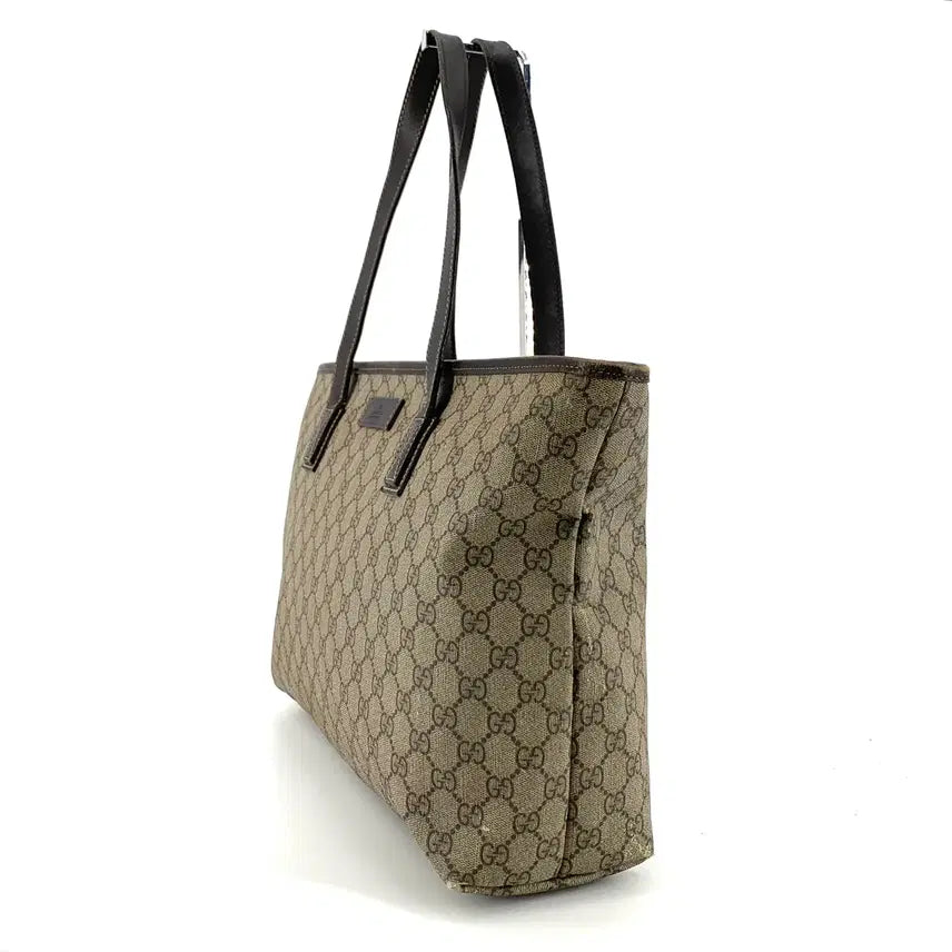 [BUNJANG] Gucci PVC Shopper Shoulder Bag / 구찌 PVC 쇼퍼백 숄더백 211137