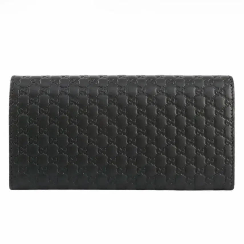 [BUNJANG] Gucci Microguccissima Black Long Wallet / 구찌 마이크로시마 블랙 장지갑