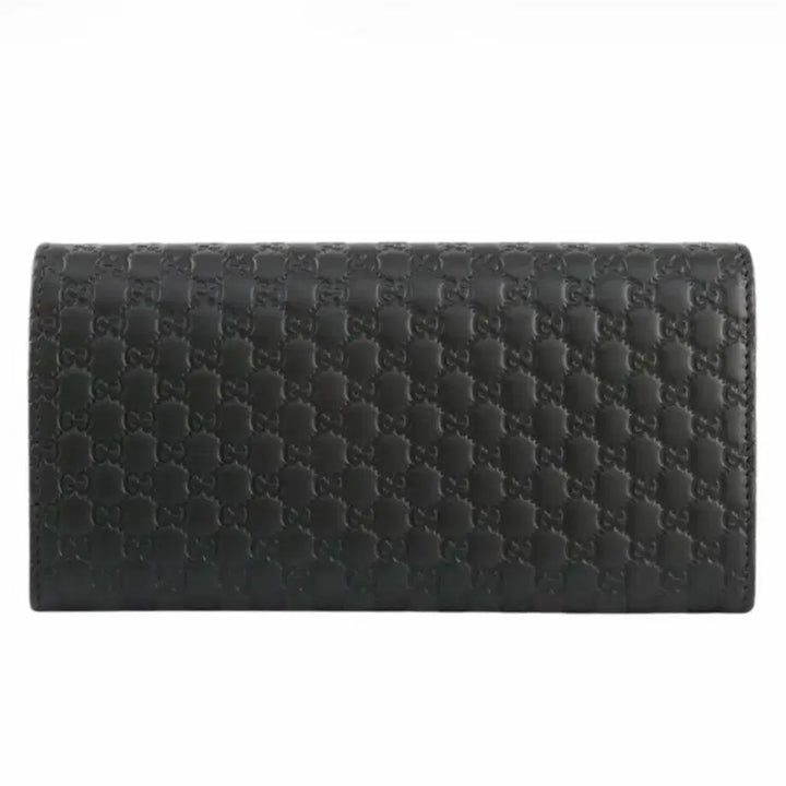 [BUNJANG] Gucci Microguccissima Black Long Wallet / 구찌 마이크로시마 블랙 장지갑