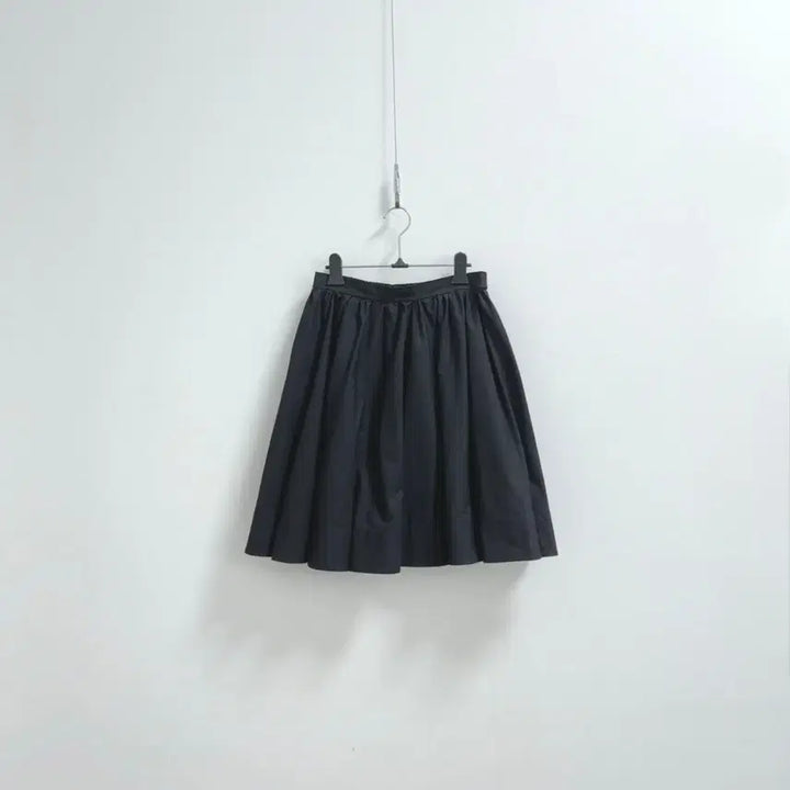 [BUNJANG] COS Black Cotton Midi Skirt / 코스 블랙 코튼 미디 스커트