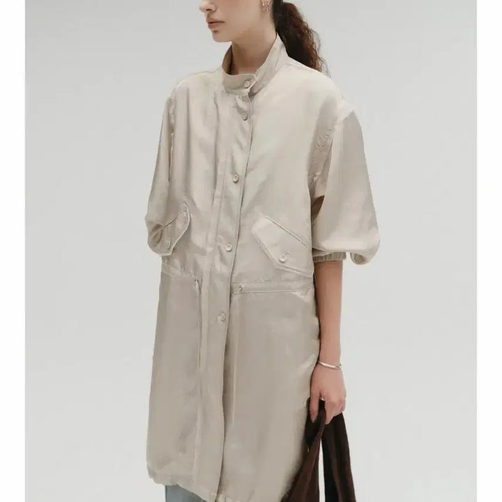 [SOLD OUT] 솔티페블 점퍼 내놔용 (GLOSSY LOW JACKET)