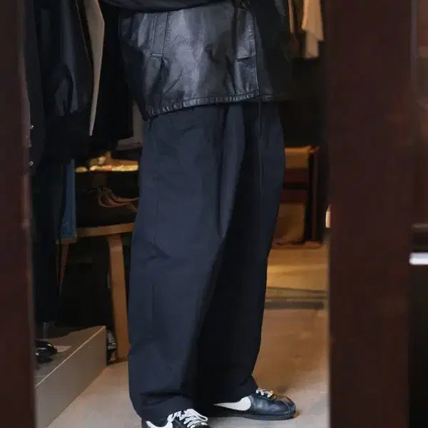 [SOLD OUT] 요코사카모토 와이드 이지 팬츠 M