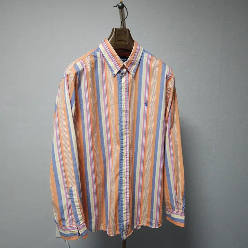 [SOLD OUT] XL ) 폴로 랄프로렌 클래식 스트라이프 셔츠 남방