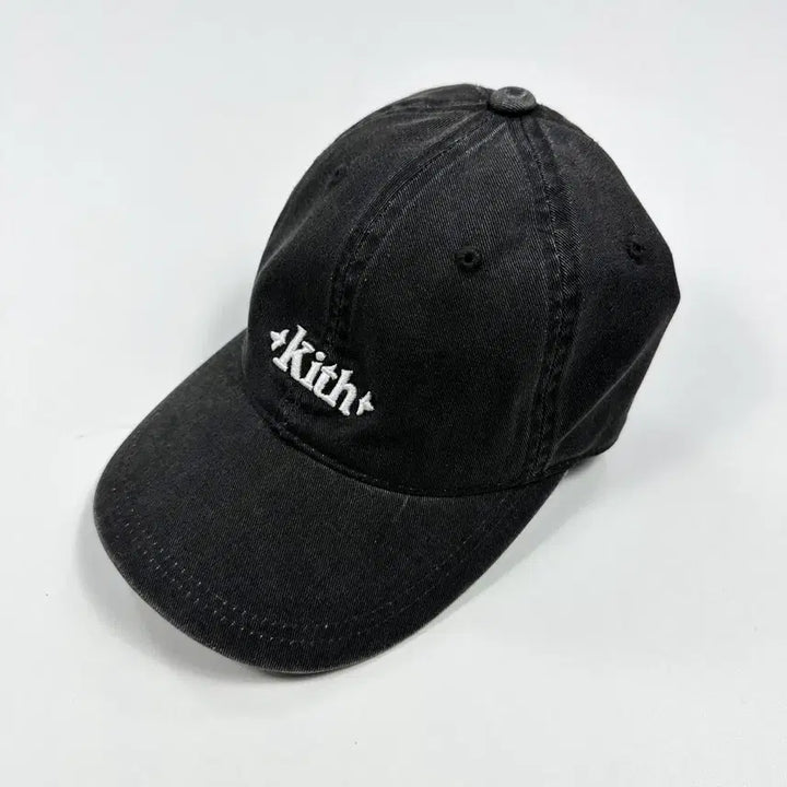 [SOLD OUT] Kith 키스 베이직 자수 로고 볼캡 차콜 그레이