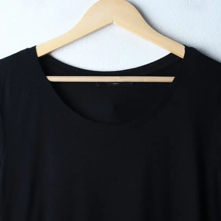 [BUNJANG] AllSaints Basic Short Sleeve T-shirt / W(XS-S) 올세인츠 반팔 티셔츠 반소매 무지 블랙-184EF