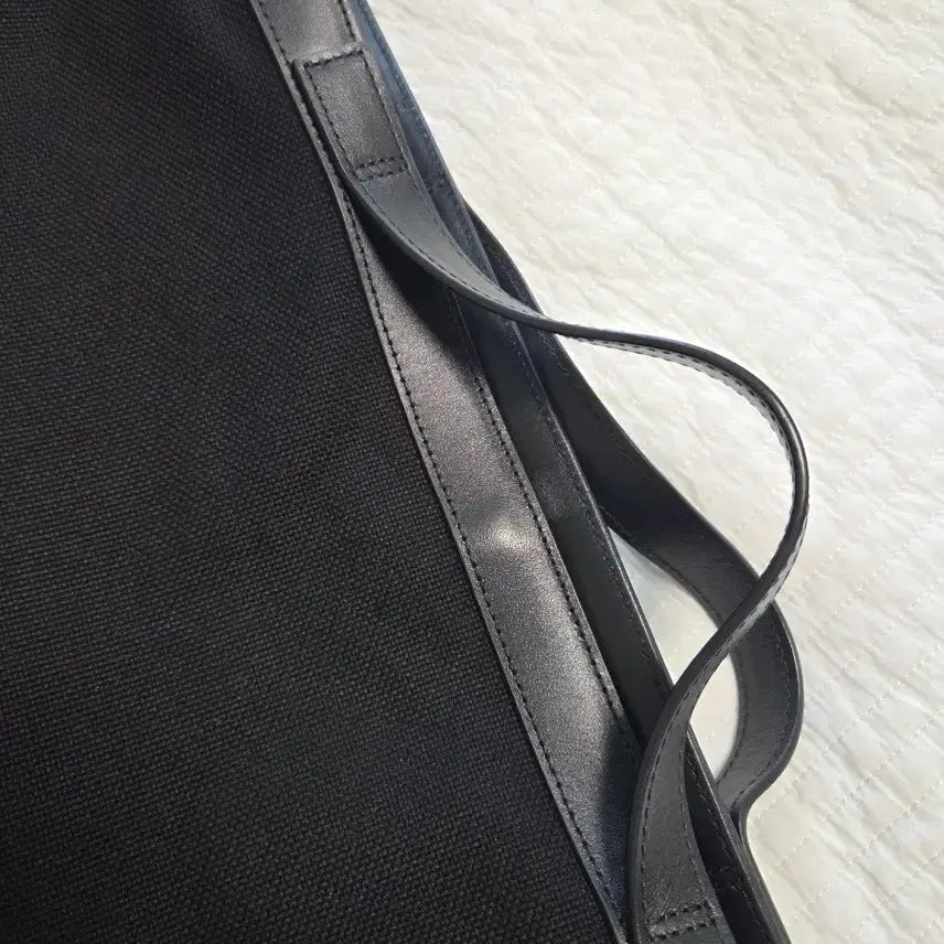 [BUNJANG] Kinder Salmmon Canvas Tote Bag (Large Size) / 킨더살몬 포셀  캔버스 토트백  라지사이즈