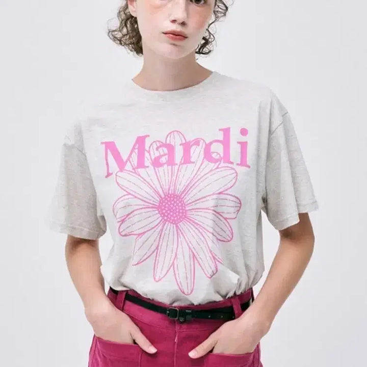 [SOLD OUT] 마르디메크르디 데이지 티셔츠