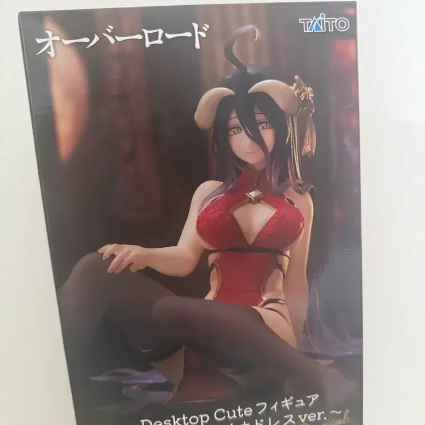 [BUNJANG] Taito Overlord Albedo China Dress Figure / (미개봉) 타이토 오버로드 알베도 차이나 드레스 피규어 데스크탑 큐트