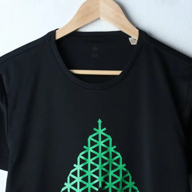 [BUNJANG] Adidas Functional Big Logo T-shirt / (L-XL) 아디다스 반팔 티셔츠 기능성 빅로고 블랙-184F6