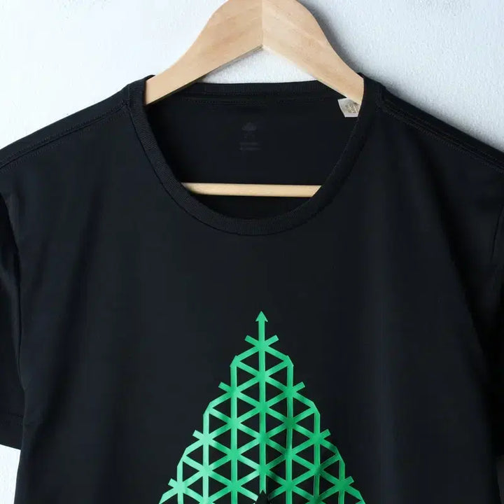 [BUNJANG] Adidas Functional Big Logo T-shirt / (L-XL) 아디다스 반팔 티셔츠 기능성 빅로고 블랙-184F6