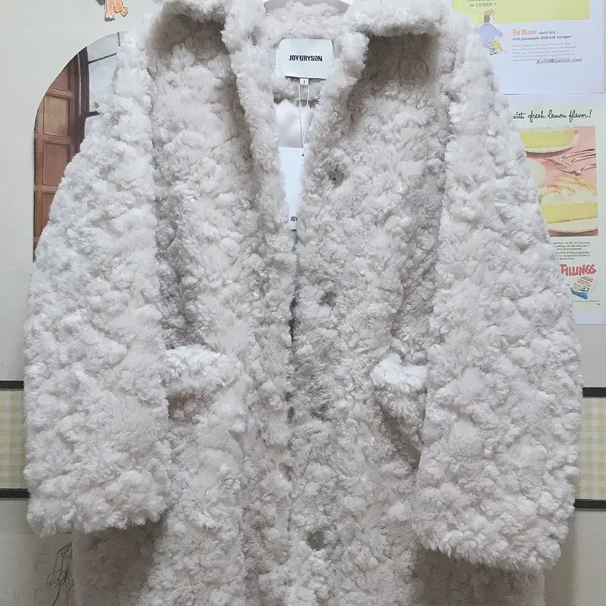 [SOLD OUT] (새상품) 조이그라이슨 퍼 자켓