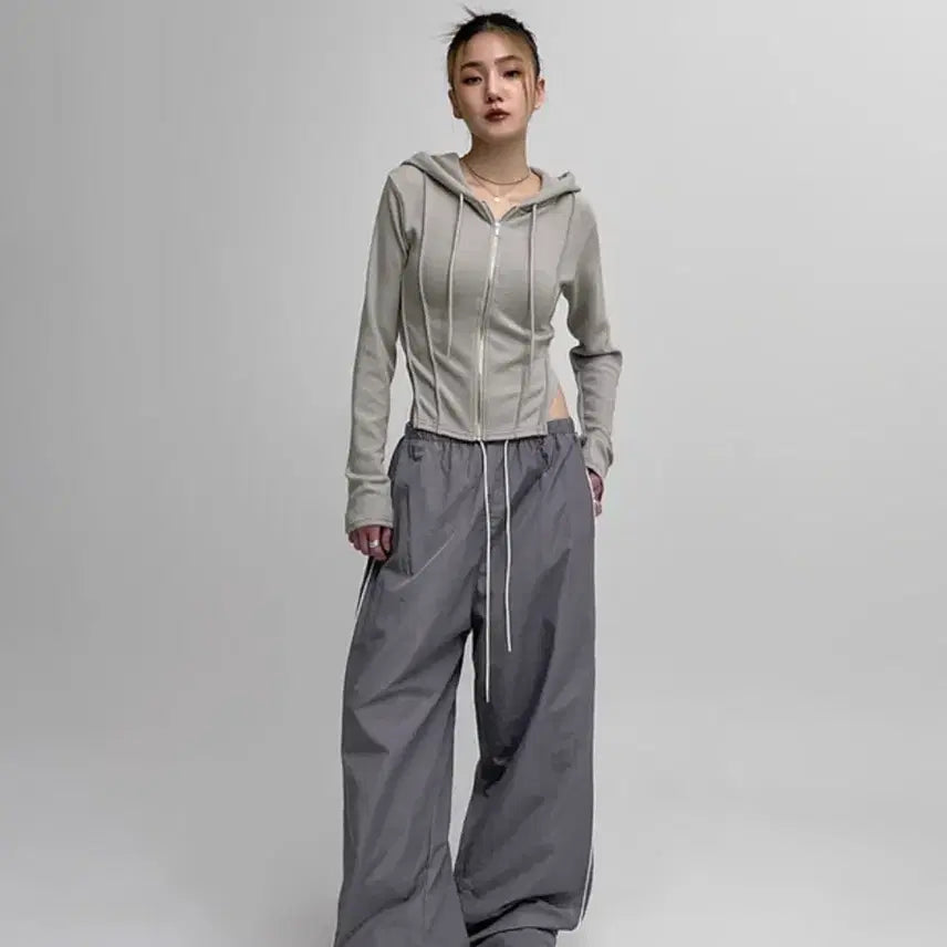 [SOLD OUT] 블랙업 실링즈 나일론 밴딩팬츠