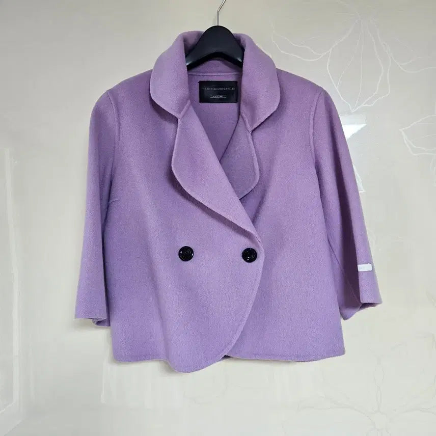 [BUNJANG] Demaloborohead Purple Wool Jacket / 더말로보러헤드 퍼플 울 자켓