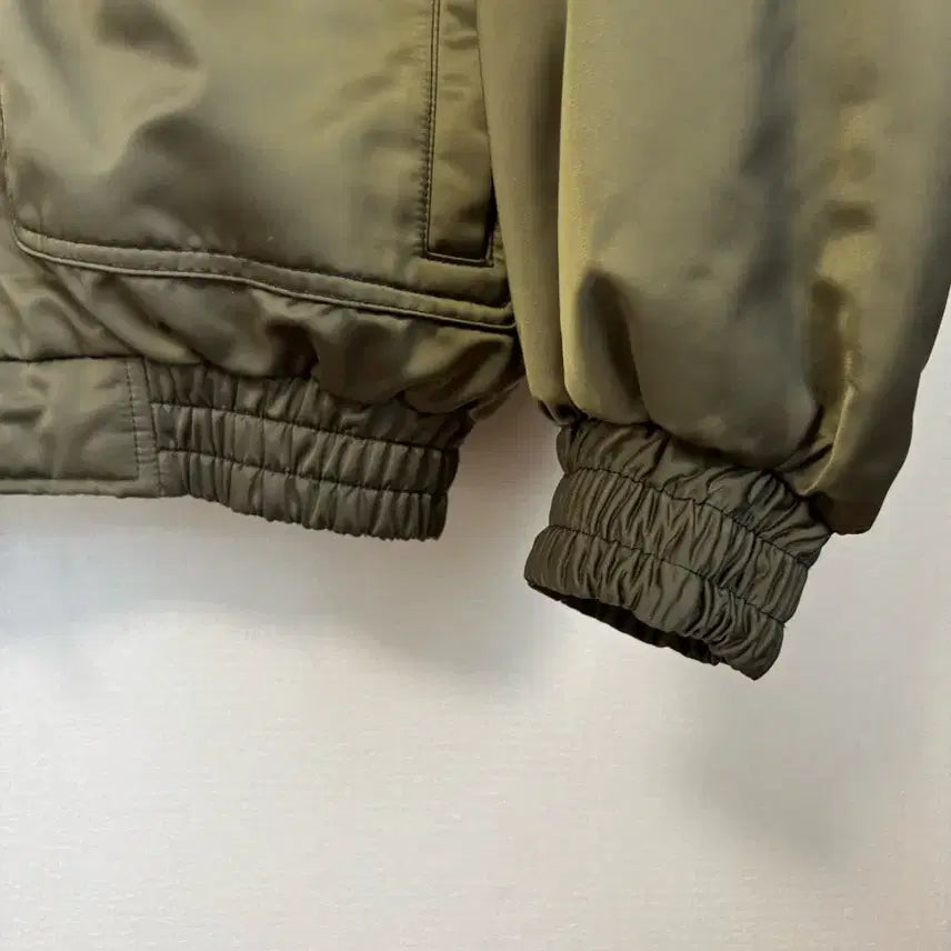 [BUNJANG] MAISON MINED Khaki Bomber Jacket / MAISON MINED 카키 항공 봄버 자켓