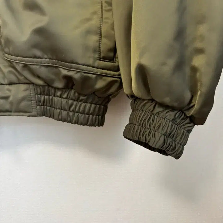 [BUNJANG] MAISON MINED Khaki Bomber Jacket / MAISON MINED 카키 항공 봄버 자켓